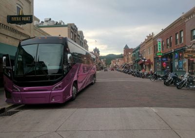 Nagel Coach on main street of Deadwood South Dakota