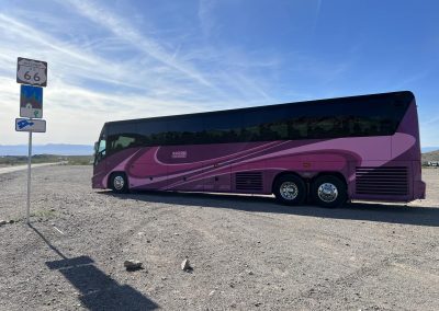 Bus on Route 66
