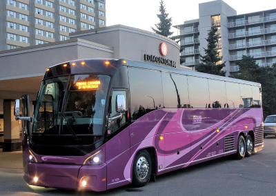 Bus at Edmonton Inn